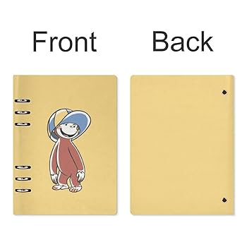 Amazon | おさるのジョージ システム手帳 PU ノートメモ帳